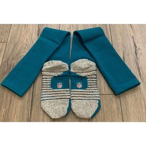 Nike Grip NFL Issue Sock Teal Large Knee High (1)
